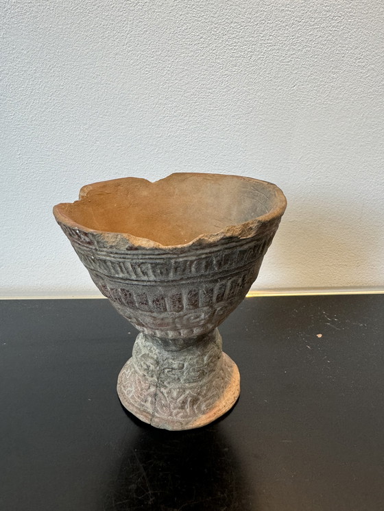 Image 1 of Coupe à boire poterie Asie