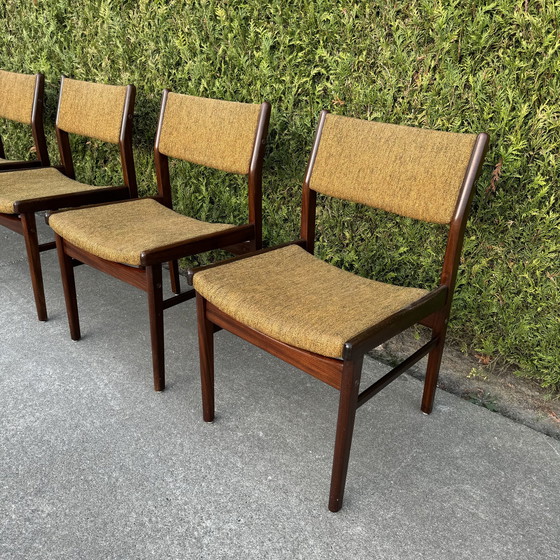 Image 1 of Set Of 4 Scandinavian Chairs