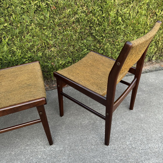 Image 1 of Set Of 4 Scandinavian Chairs