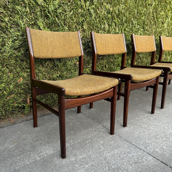 Image 1 of Set Of 4 Scandinavian Chairs