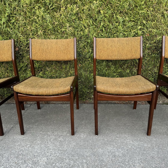 Image 1 of Set Of 4 Scandinavian Chairs