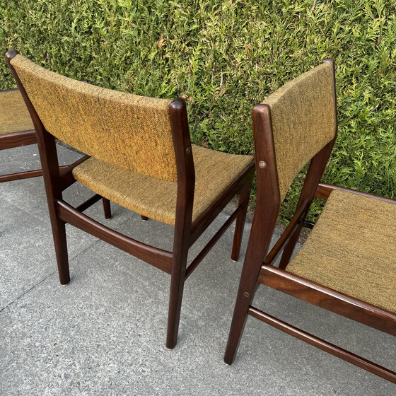 Image 1 of Set Of 4 Scandinavian Chairs