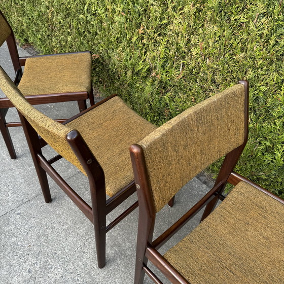 Image 1 of Set Of 4 Scandinavian Chairs