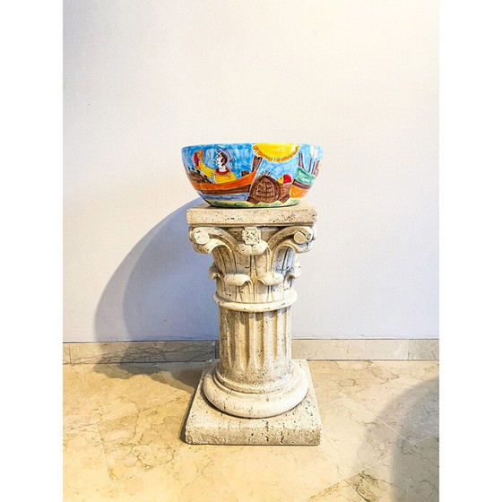 Image 1 of Vintage ceramic bowl from Pantelleria, Italy