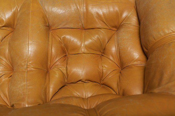 Image 1 of Stunning Mp-81 Lounge Set In Cognac Leather By Percival Lafer For Lafer S.A.