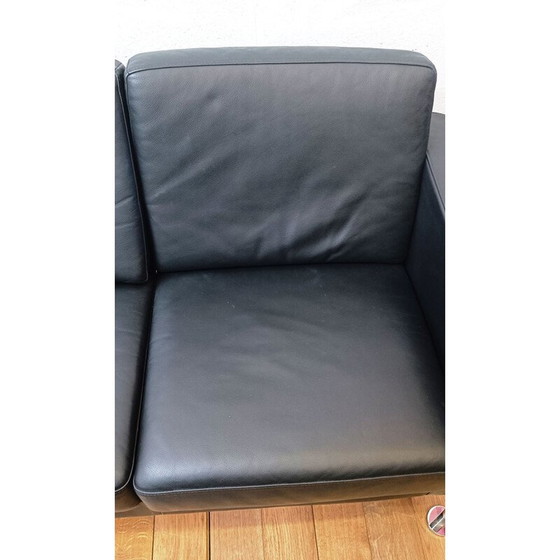 Image 1 of Vintage leather sofa 2 seats