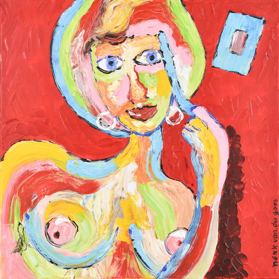 Image 1 of Dame en rouge