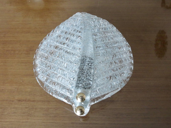 Image 1 of Barovier & Toso Murano Glass Leaf Wall Light