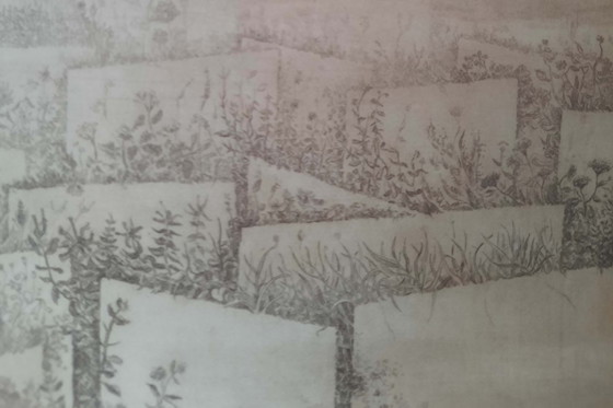 Image 1 of The Gardener. Etching by Michael Jepkes