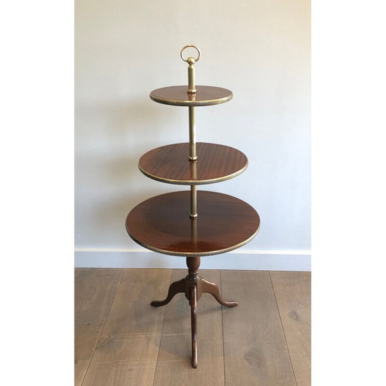 Image 1 of Vintage triple top table, France 1940