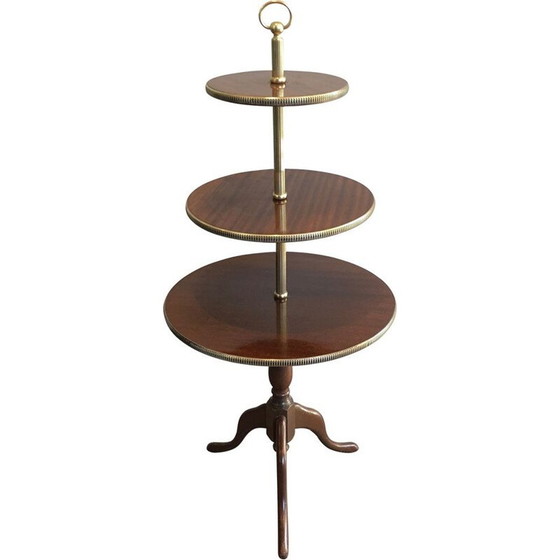 Image 1 of Vintage triple top table, France 1940