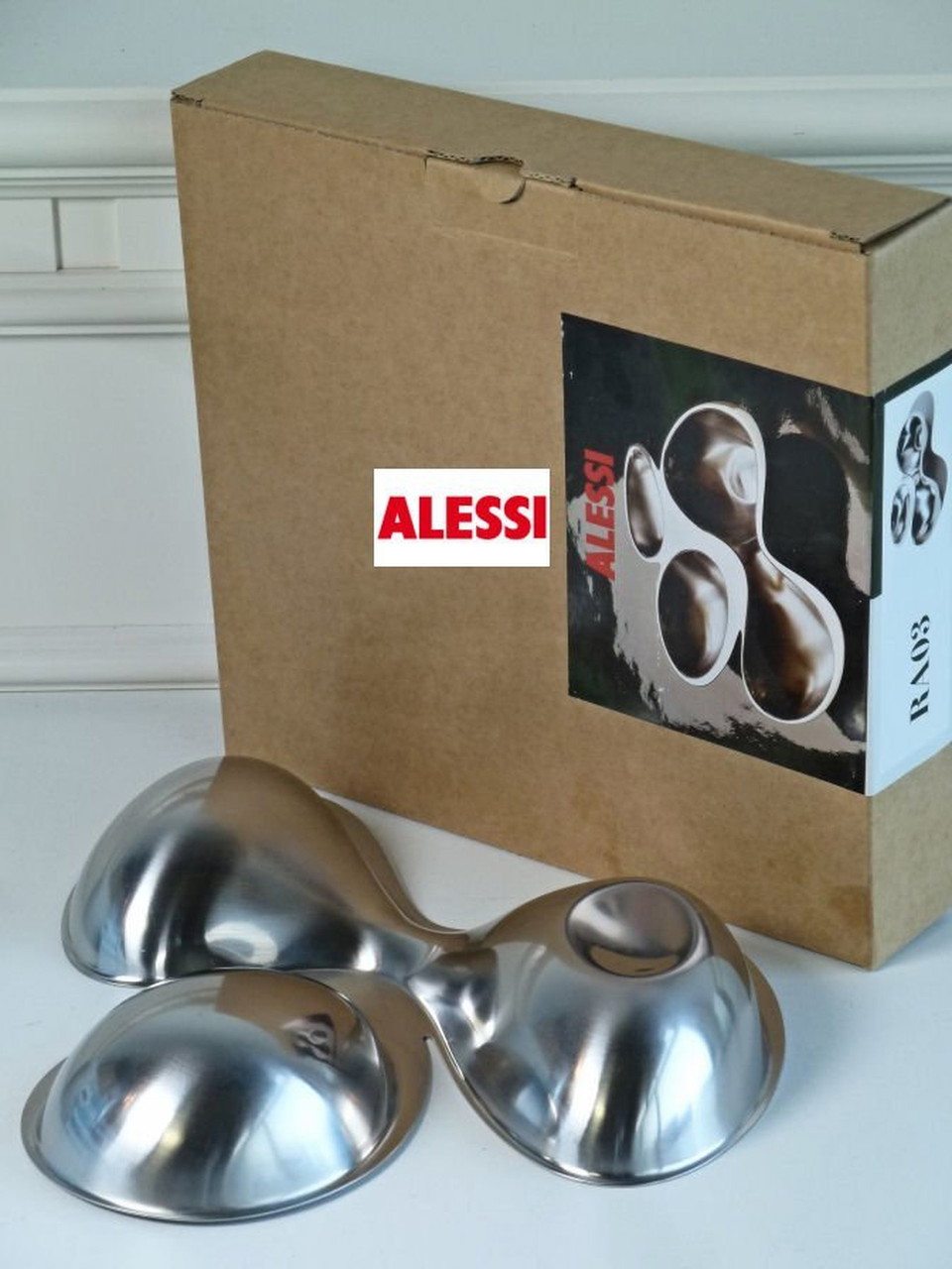 【最安値挑戦】 Alessi RA03 Babyboop Three Section Hors-D'Oeuvre Set | €55 小物入れ