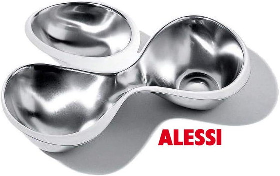 Image 1 of Alessi RA03 Babyboop Three Section Hors-D'Oeuvre Set