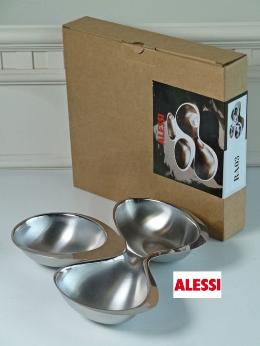 Alessi RA03 Babyboop Three Section Hors-D'Oeuvre Set