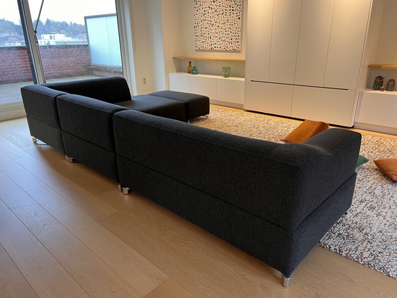 Image 1 of Leolux Faya Lobi Corner Sofa With Footstool