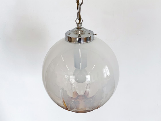 Image 1 of Toni Zuccheri Mazzega Italian design hanging lamp