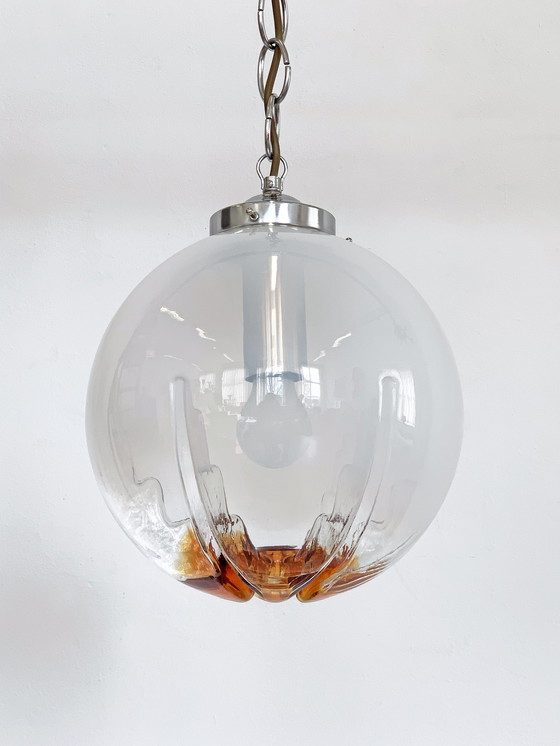 Image 1 of Toni Zuccheri Mazzega Lampe suspendue design italien