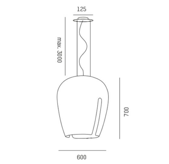 Image 1 of Molto Luce Zita 60 Lampe à suspension