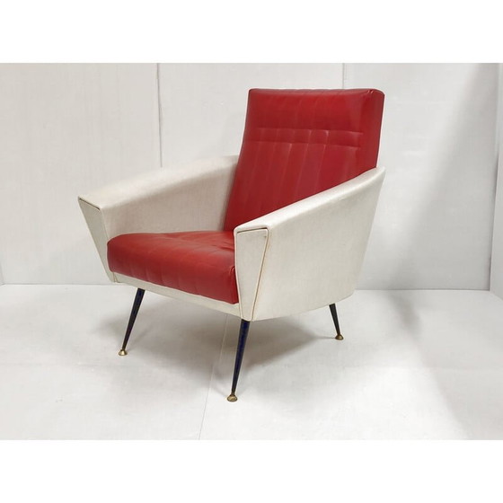 Image 1 of Vintage rockabilly armchair, 1950