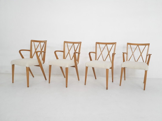 Image 1 of Set di quattro sedie da pranzo &quot;Poly-Z&quot; di A. A. Patijn, Paesi Bassi, anni &#39;50