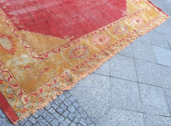 Image 1 of Antique Oversize Oushak Carpet 424 Cm X 311 Cm, 1890-1910