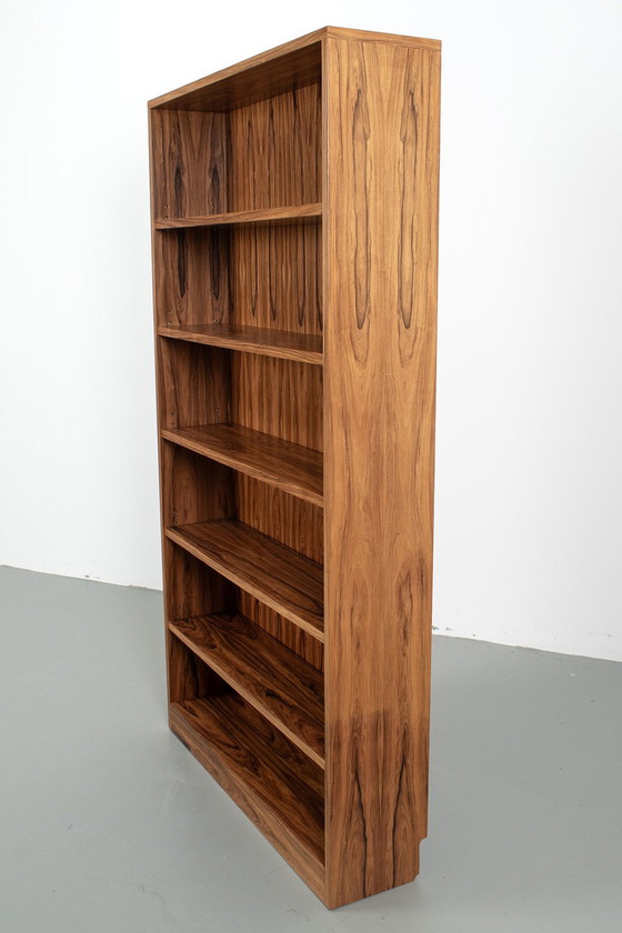 Image 1 of Tall bookcase with strikingly beautiful veneer