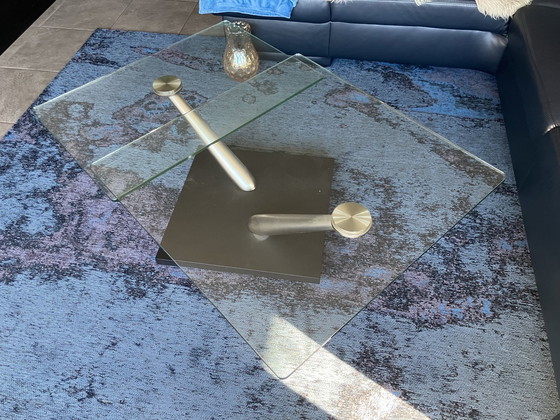 Image 1 of Modern Glass Coffee Table