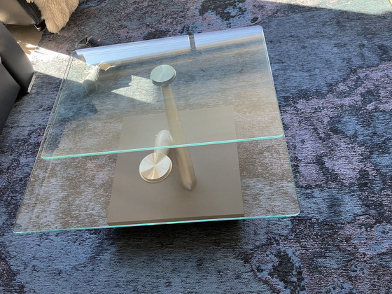 Image 1 of Modern Glass Coffee Table