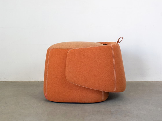 Image 1 of Haworth armchair cum ottoman Chick openest design Patricia Urquiola