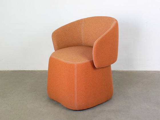 Image 1 of Haworth armchair cum ottoman Chick openest design Patricia Urquiola