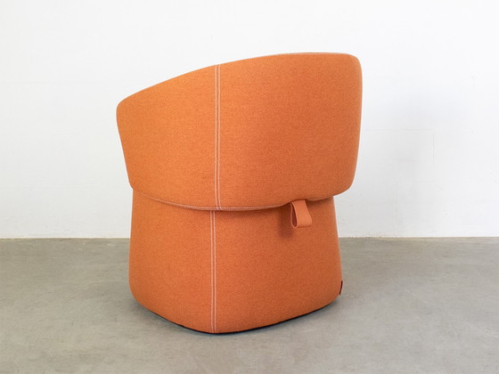 Image 1 of Haworth armchair cum ottoman Chick openest design Patricia Urquiola