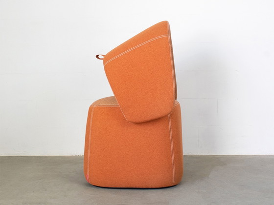 Image 1 of Haworth armchair cum ottoman Chick openest design Patricia Urquiola