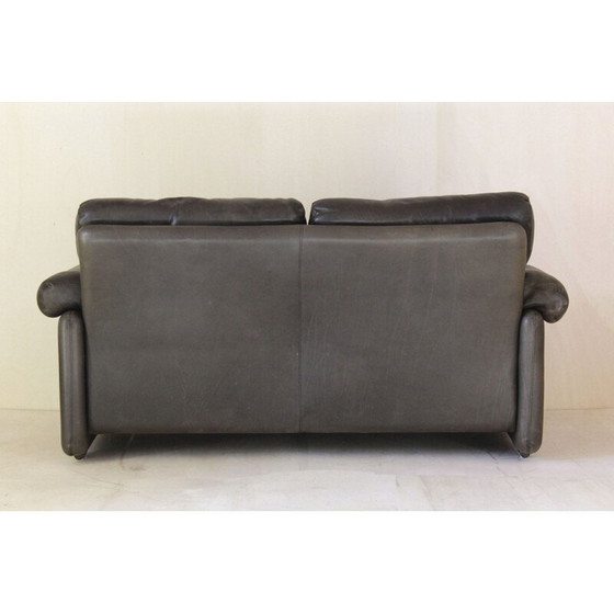 Image 1 of Vintage leather sofa, model "Coronado", by Afra and Tobia Scarpa for B.B, Italy 1960