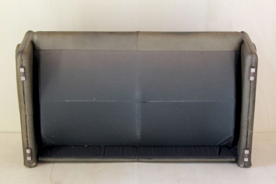 Image 1 of Vintage leather sofa, model "Coronado", by Afra and Tobia Scarpa for B.B, Italy 1960