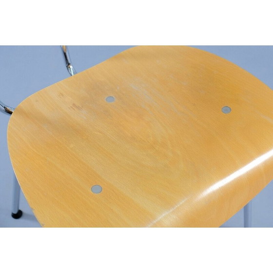 Image 1 of Vintage SE68 armchair in beech by Egon Eiermann for Wilde Spieth, Germany 1959