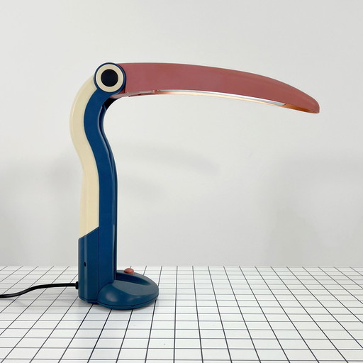 Toucan Lamp By H.T. Huang For Huanglite, 1980S