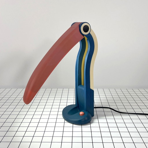 Toucan Lamp By H.T. Huang For Huanglite, 1980S