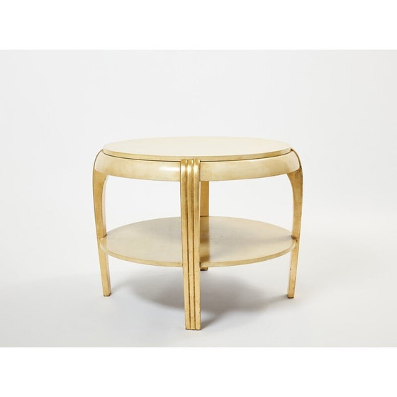 Image 1 of Vintage parchment side table, 1930