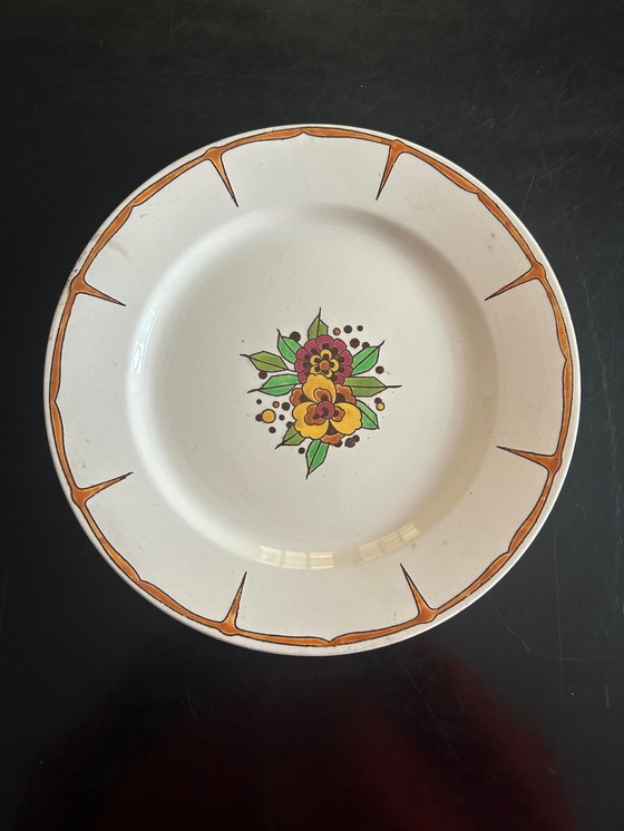 Image 1 of Juego de platos Art Déco Boch Fréres La Louviére 