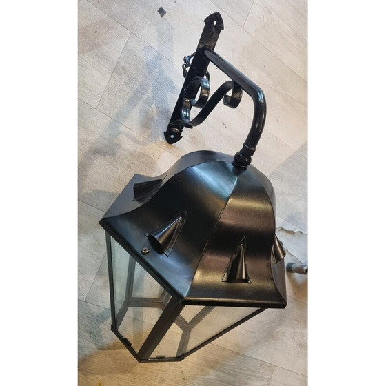 Image 1 of Vintage black epoxy lantern