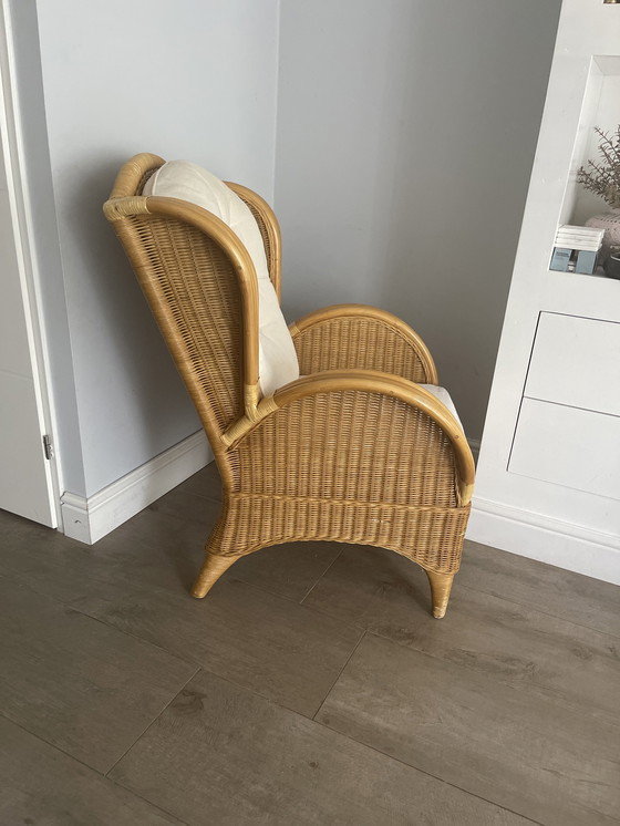 Image 1 of Florida Rattan Armchair