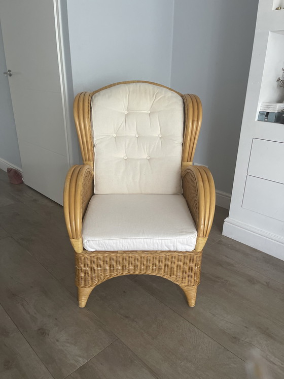 Image 1 of Florida Rattan Armchair