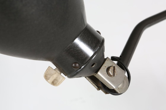 Image 1 of Lampada da parete a forbice Bauhaus in metallo nero Agi Belgium, ca. 1920