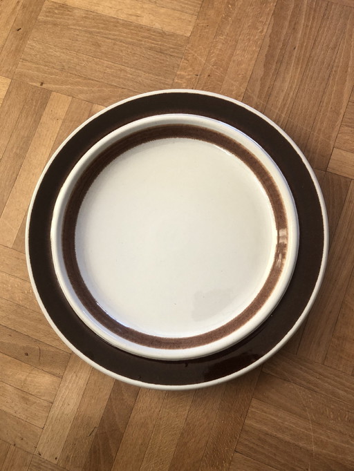 6x Arabia Rosmarin Large Plates