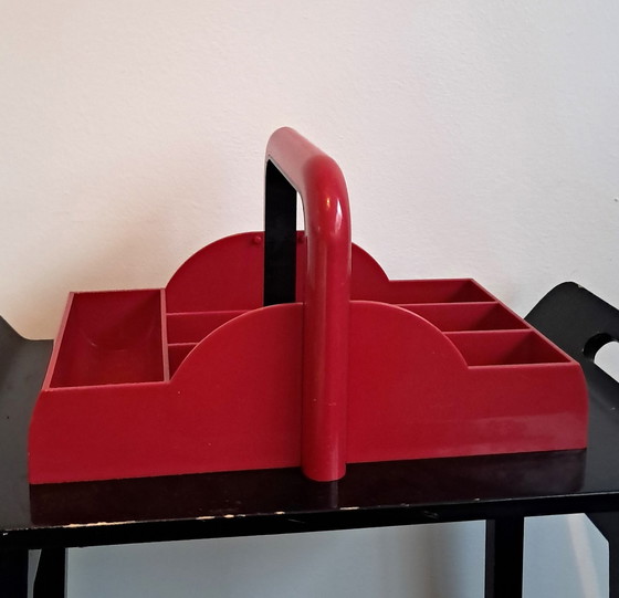 Image 1 of 1 X Zuseni Red Cutlery Tray