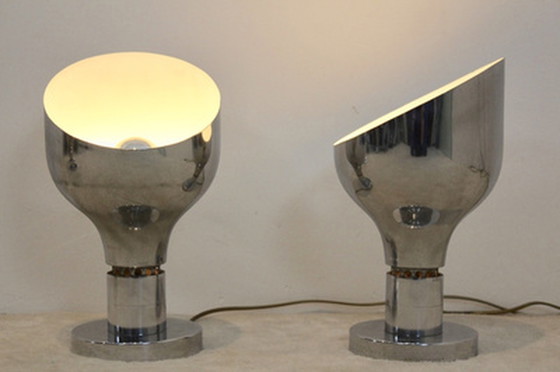 Image 1 of Franco albini, franca helg, and antonio piva chromed AM/AS series ceiling spotlight