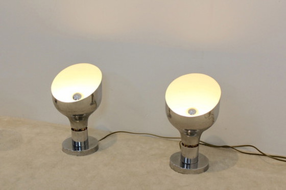 Image 1 of Franco albini, franca helg, and antonio piva chromed AM/AS series ceiling spotlight