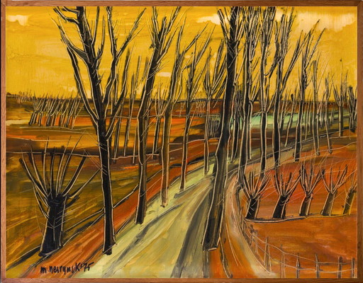 Martin Neirynck - La route entre arbres