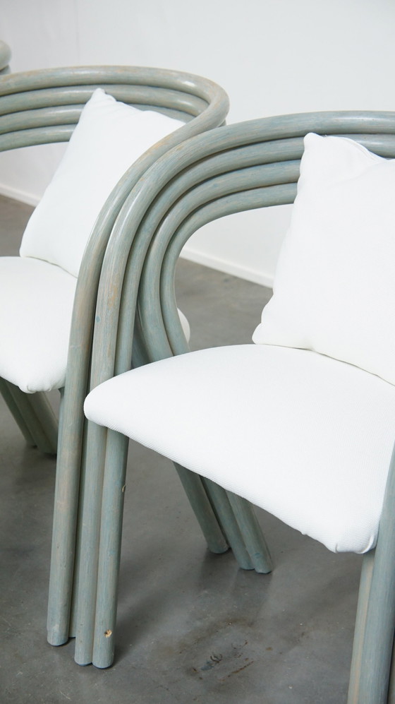 Image 1 of 4 X Chaise de salle à manger design vintage par Axel Enthoven pour Rohé