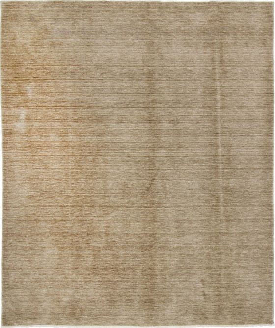 Image 1 of Alfombra moderna anudada a mano en telar Gabbeh, lisa, 297 x 252 cm, nueva